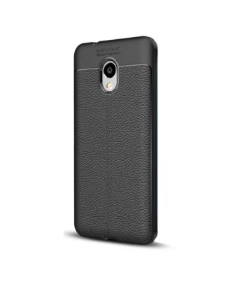 Meuzi M5s Case Niss Silicone Leather Look Back Protection