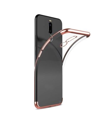 Meizu Note 8 Kılıf Colored Silicone Yumuşak+Nano Glass