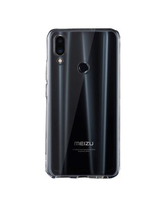 Meizu Note 9 Case Super Silicone Soft Back Protection+Nano Glass