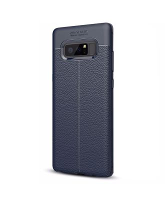 Samsung Galaxy Note 8 Case Niss Silicone Leather Look