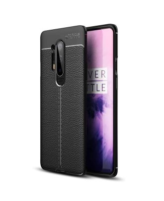 OnePlus 8 Pro Case Niss Silicone Leather Look