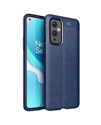 OnePlus 9 Case Niss Silicone Leather Look+Nano Glass