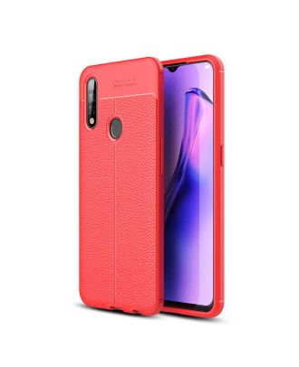 Oppo A31 Case Niss Silicone Leather Look