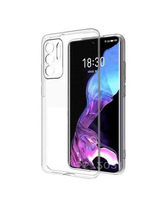 Oppo A55 Case Super Silicone Camera Protected Transparant