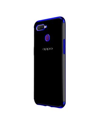 Oppo A5s Kılıf Colored Silicone Yumuşak+Nano Glass