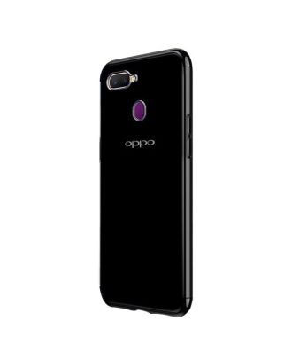 Oppo Ax7 Kılıf Colored Silicone Yumuşak+Nano Glass