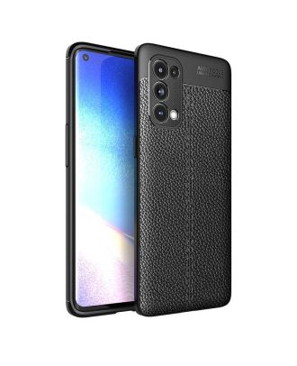 Oppo Reno 5 5G Case Niss Silicone Leather Look