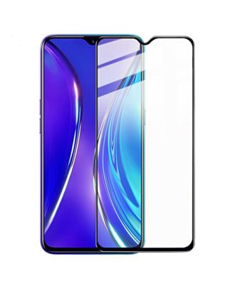 Realme 3 Pro Full Covering Tinted Glass Full Protection