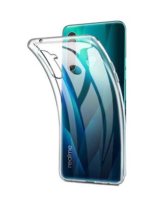 Realme 6i Case Super Silicone Soft Back Protection+Nano Glass