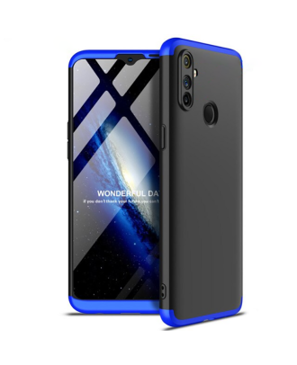 Realme 6i Case Ays 3-Piece Open Front Hard Rubber Protection