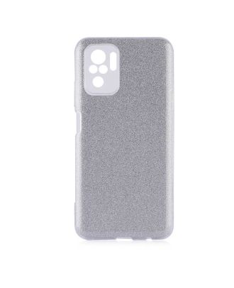 Xiaomi Redmi Note 10 Case Shining Glittery Silicone Back Cover