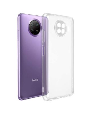 Xiaomi Redmi Note 9 5G Case With Camera Protection Transparent Silicone