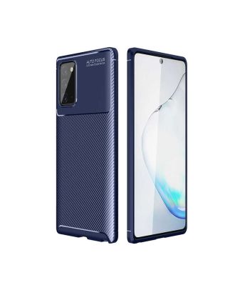 Samsung Galaxy S20 FE Kılıf Negro Karbon Dizayn+Full Ekran