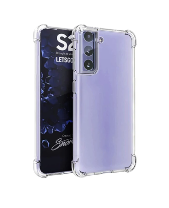 Teleplus Samsung Galaxy S21 Plus 5G Case AntiShock Protection Hard Silicone+Full Nano Screen