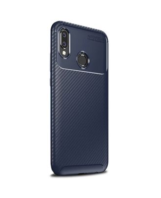 Samsung Galaxy A20e Case Negro Carbon Design Silicone+Nano Glass