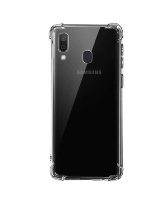 Samsung Galaxy A01 Kılıf AntiShock Sert Kapak+Nano Glass