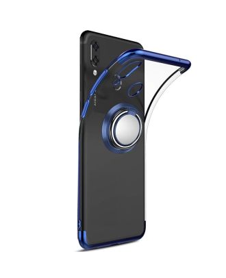 Samsung Galaxy A10 Case Gess Ring Magnetic Silicone + Nano Glass