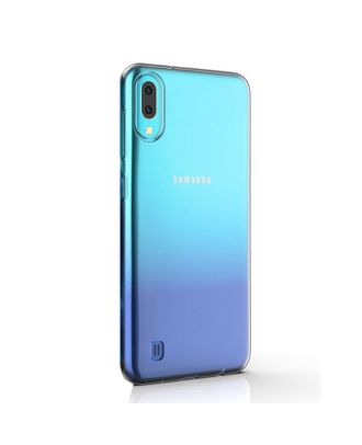 Samsung Galaxy A10 Hoesje Super Siliconen Bescherming+Nano Glas