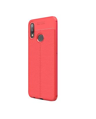 Samsung Galaxy A10s Case Niss Silicone Leather Look