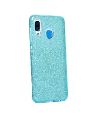 Samsung Galaxy A20 Hoesje Shining Glittery Silicone Back Cover