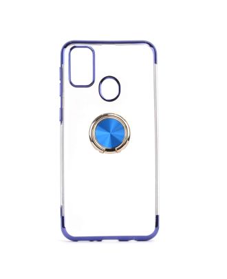 Samsung Galaxy A21s Case Gess Ring Magnetic Silicone