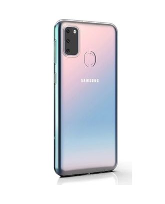 Samsung Galaxy A21S Kılıf Süper Silikon Yumuşak Arka Koruma
