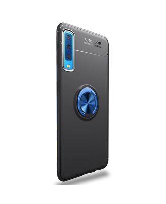 Samsung Galaxy A30s Hoesje Ravel Ring Magnetisch Siliconen + Nano Glas