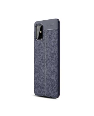 Samsung Galaxy A31 Case Niss Silicone Leather Look