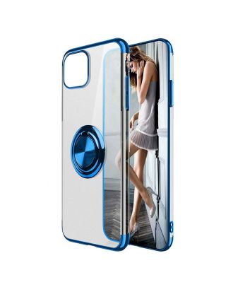Samsung Galaxy M21 Case Gess Ring Magnetic Silicone + Nano Glass