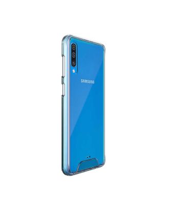 Samsung Galaxy A50 Kılıf Gard Nitro Şeffaf Sert Silikon