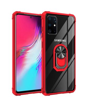 Samsung Galaxy A51 Case Tank Motta Stand Ring Magnetic
