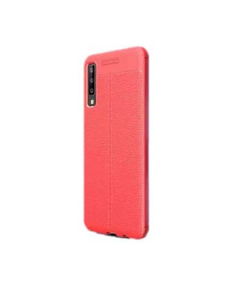 Samsung Galaxy A70 Case Niss Silicone Leather Look