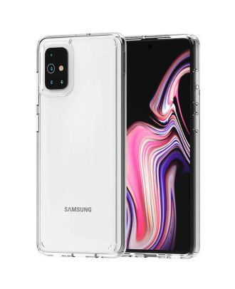 Samsung Galaxy A71 Hoesje Coss Transparant Hard Cover
