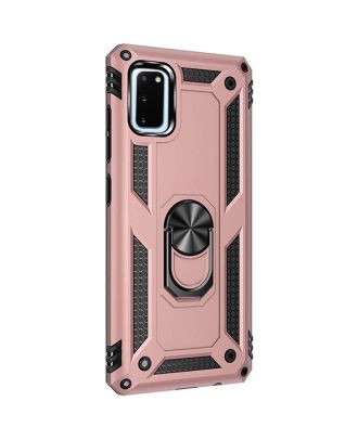 Samsung Galaxy S20 Case Tank Protection Vega Stand Ring Magnet