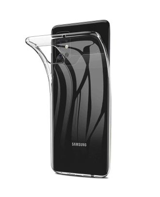 Samsung Galaxy M51 Kılıf Süper Silikon Arka Koruma