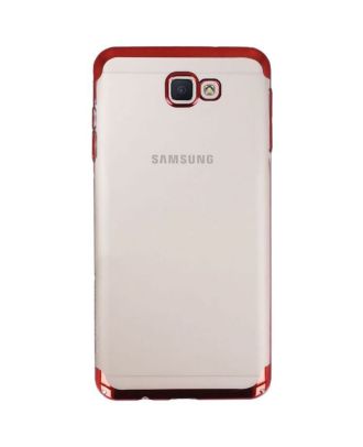 Samsung Galaxy J7 Prime Case Colored Silicone+Nano Glass