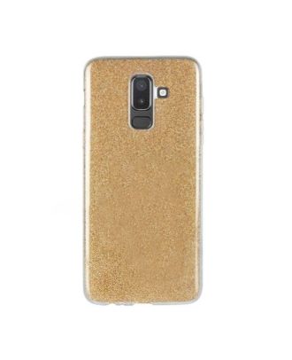 Samsung Galaxy J8 Case Shining Glittery Silicone Back Cover