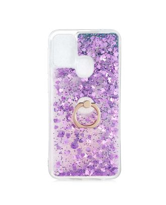 Samsung Galaxy M21 Case Milce Water Ringed Silicone Back Cover