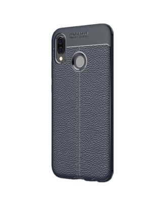 Samsung Galaxy M30 Case Niss Silicone Leather Look+Nano Glass