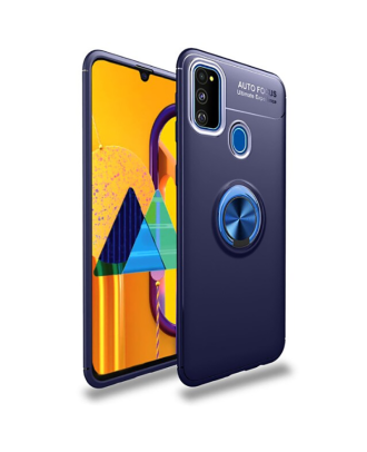 Samsung Galaxy M30s Case Ravel Ring Magnetic Silicone