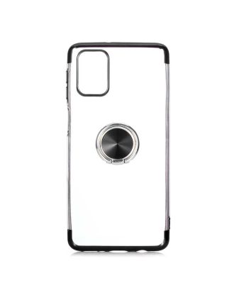 Samsung Galaxy M31S Case Gess Ring Magnetic Silicone + Nano Glass