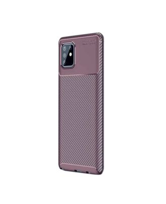 Samsung Galaxy Note 10 Lite Hoesje Zwart Carbon Design Siliconen