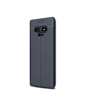 Samsung Galaxy Note 9 Kılıf Niss Deri Görünüm Silikon