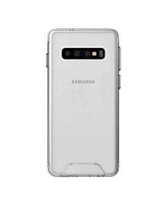 Samsung Galaxy S10 Kılıf Gard Nitro Şeffaf Sert Silikon