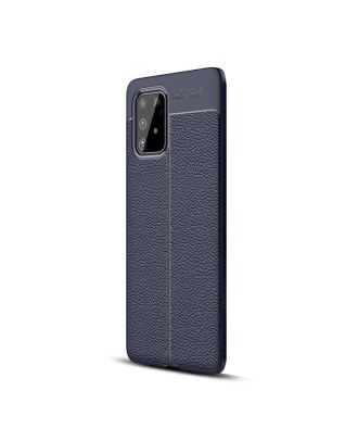 Samsung Galaxy S10 Lite Case Niss Silicone Leather Look