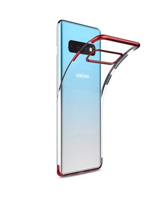 Samsung Galaxy S10+ Plus Kılıf Colored Silicone Yumuşak