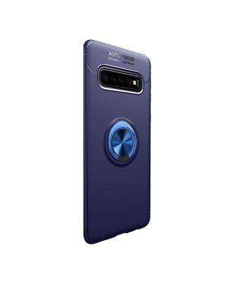Samsung Galaxy S10+ Case Ravel Ring Magnetic+Colored Glass