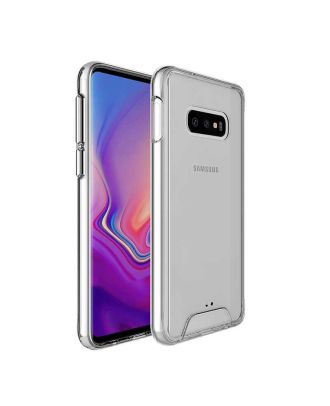 Samsung Galaxy S10e Hoesje Gard Nitro Transparant Hard Siliconen