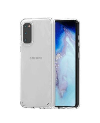 Samsung Galaxy S20 Kılıf Coss Şeffaf Sert Kapak