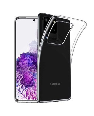 Samsung Galaxy S20 Ultra Kılıf Süper Silikon Yumuşak Arka Koruma